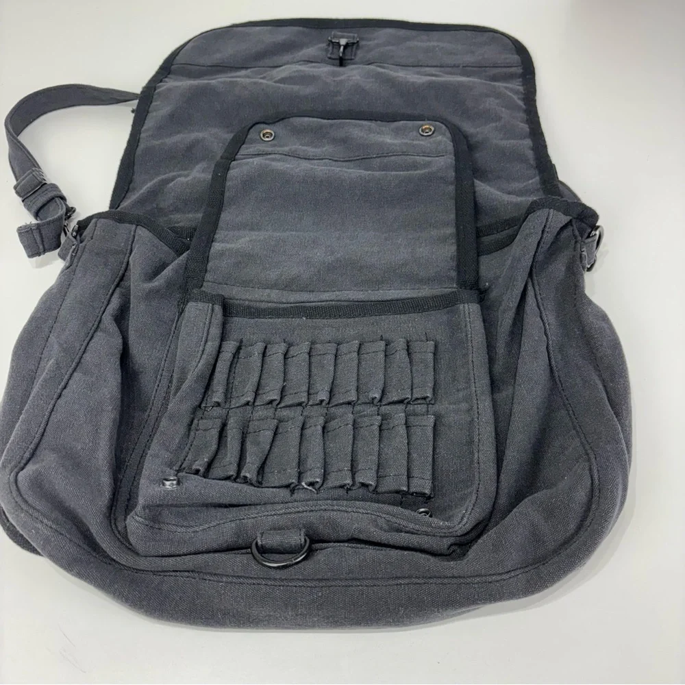 Riddim driven “true to the roots” Rasta lion Jamaican Reggae messenger bag